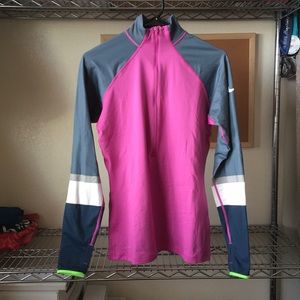 Nike Pro half zip fleece